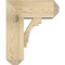 Ekena Millwork Merced Craftsman Rough Sawn Bracket w/ Offset Brace, Douglas Fir, 8"W x 18"D x 22"H BKT0806X18X22MRC04RDF - alternate 4